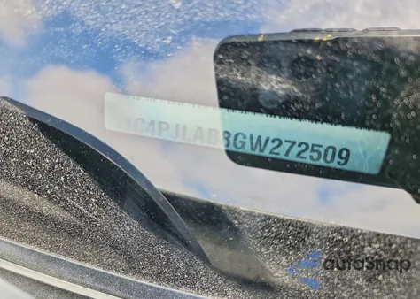 2016 Jeep Cherokee Sport z USA, uszkodzony, nr VIN 1C4PJLAB8GW272509